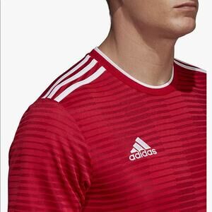 Adidas Mens Short sleeve Condivo Jersey Shirt Red 2XL